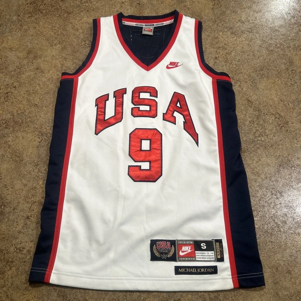 Michael Jordan NIKE - 1984 TEAM USA OLYMPIC JERSEY - Size S - !!!RARE!!!